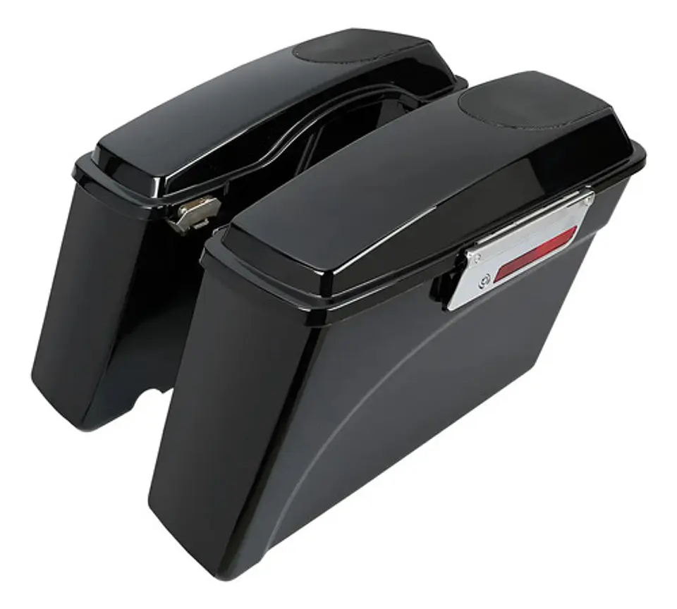 Hard Saddlebags 5x7 Lids Harley-davidson Touring 1993-2013 1