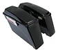 Hard Saddlebags 5x7 Lids Harley-davidson Touring 1993-2013 - Thumbnail 2