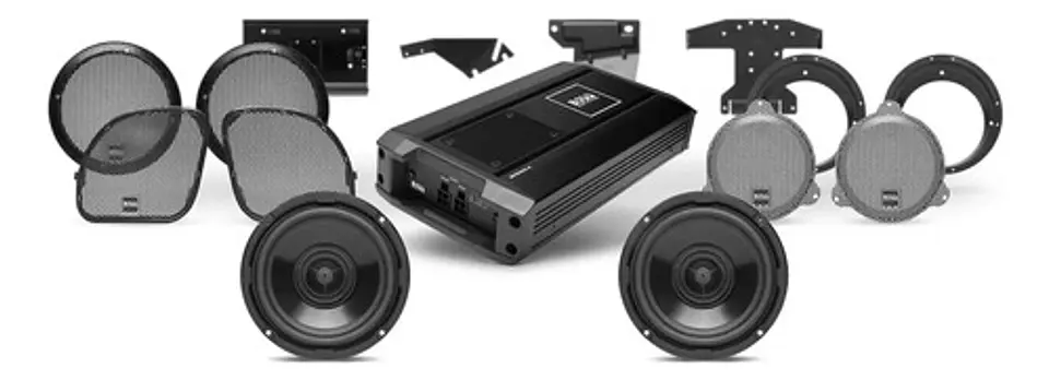 Boss Audio Bhd3f Harley Davidson Front Speakers System 1