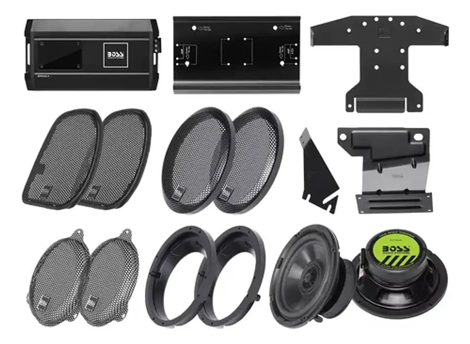 Boss Audio Bhd3f Harley Davidson Front Speakers System 8