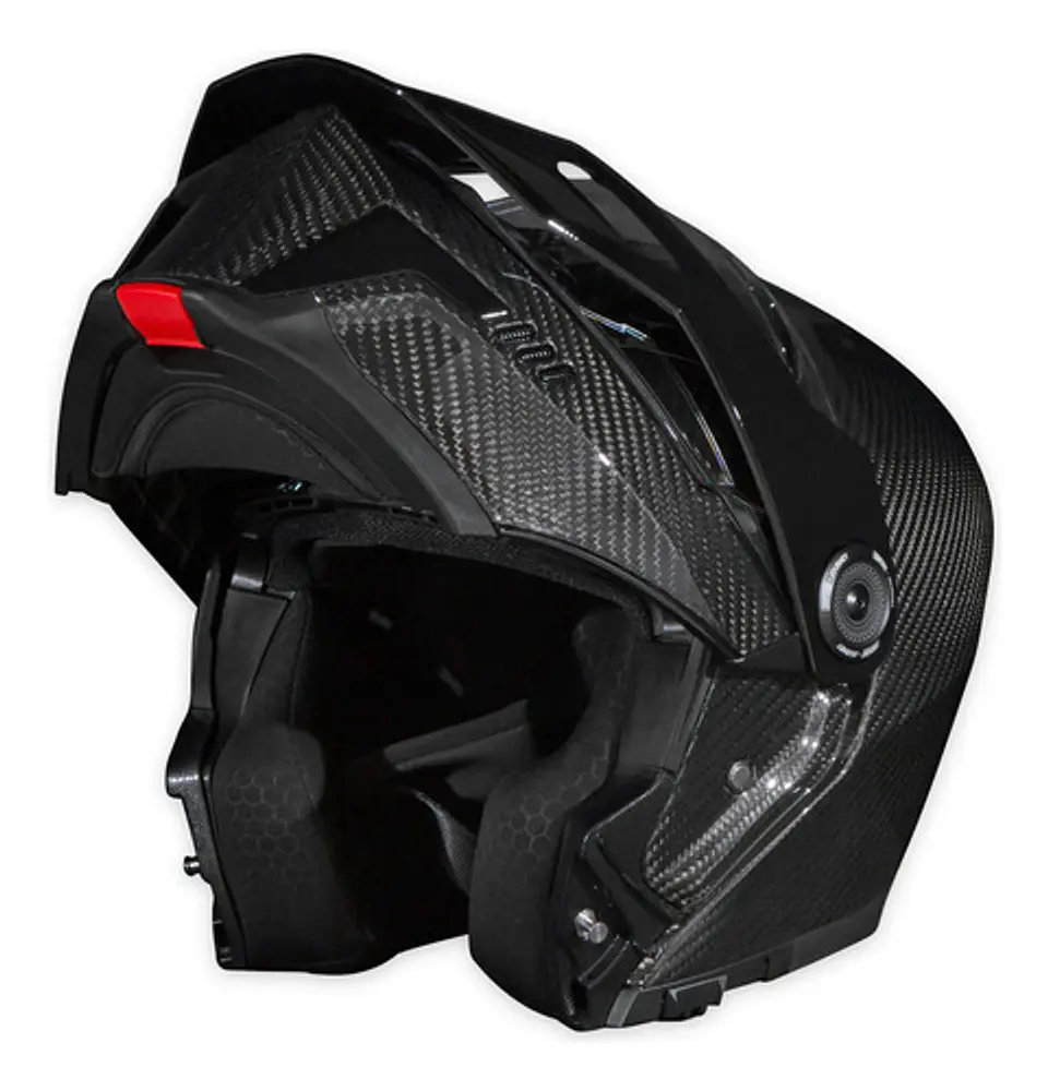 Simpson Motorcycle Journey Bandit Helmet - Carbon Fiber 2