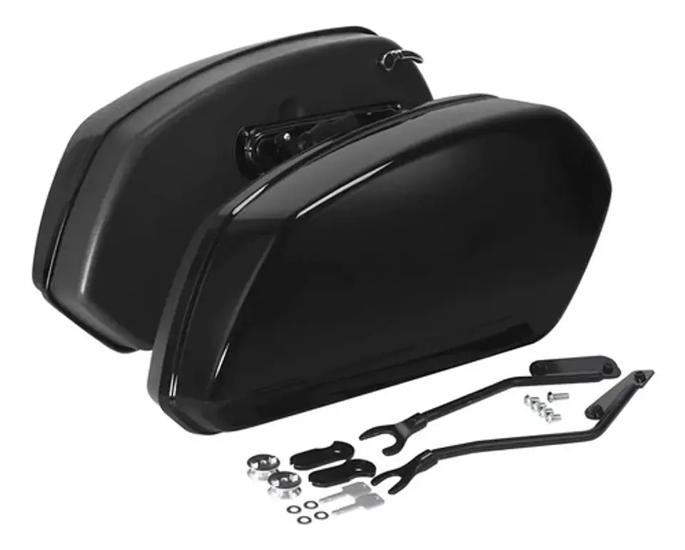 Tcmt Saddlebags + Brackets For Harley-davidson Softail 2018+ 1