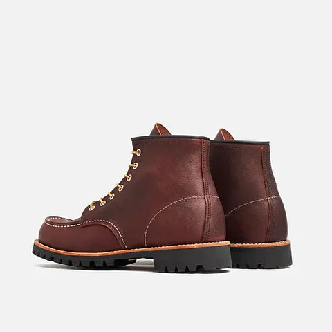 Red Wings Shoes Heritage Roughneck Men 6  Boot Leather