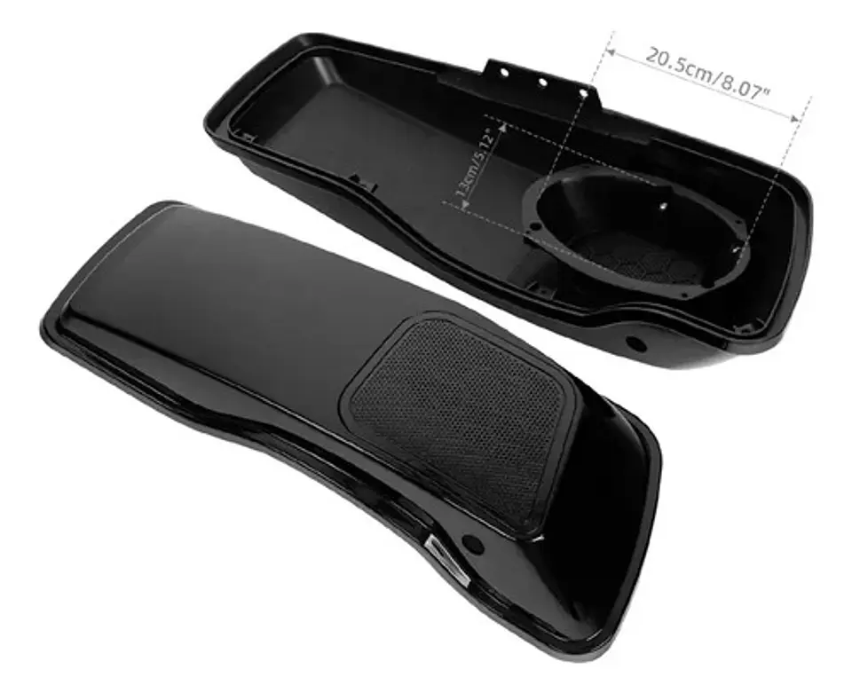 Saddlebag Lids Cutouts 6x9 For Harley-davidson Touring 14-24 7