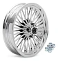 Fat Spoke Rear Wheel 16 X 3,5 Harley-davidson Chrome - Thumbnail 1