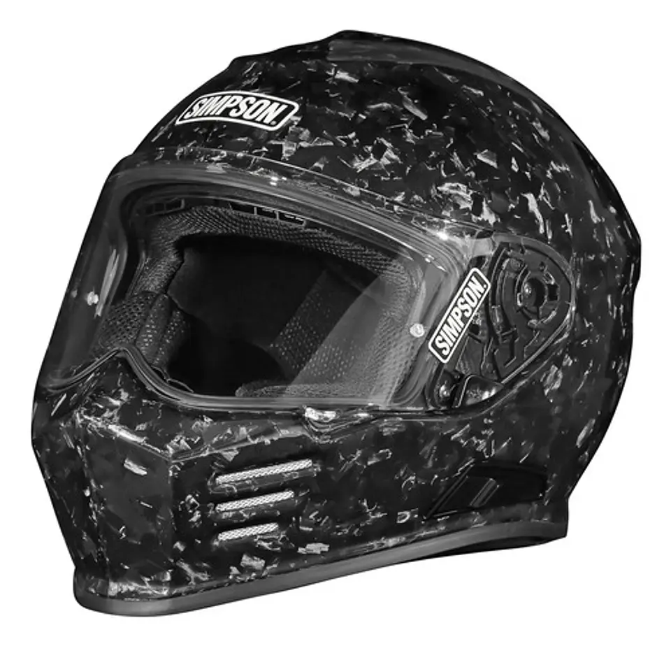 Simpson Ghost Bandit Us Forged Carbon Helmet 4