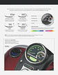 Harley-davidson Black Dial Analog Speedometer/tachometer - Thumbnail 3