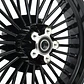 Fat Spoke Rear Wheel 16 X 3,5 Harley-davidson Black - Thumbnail 3