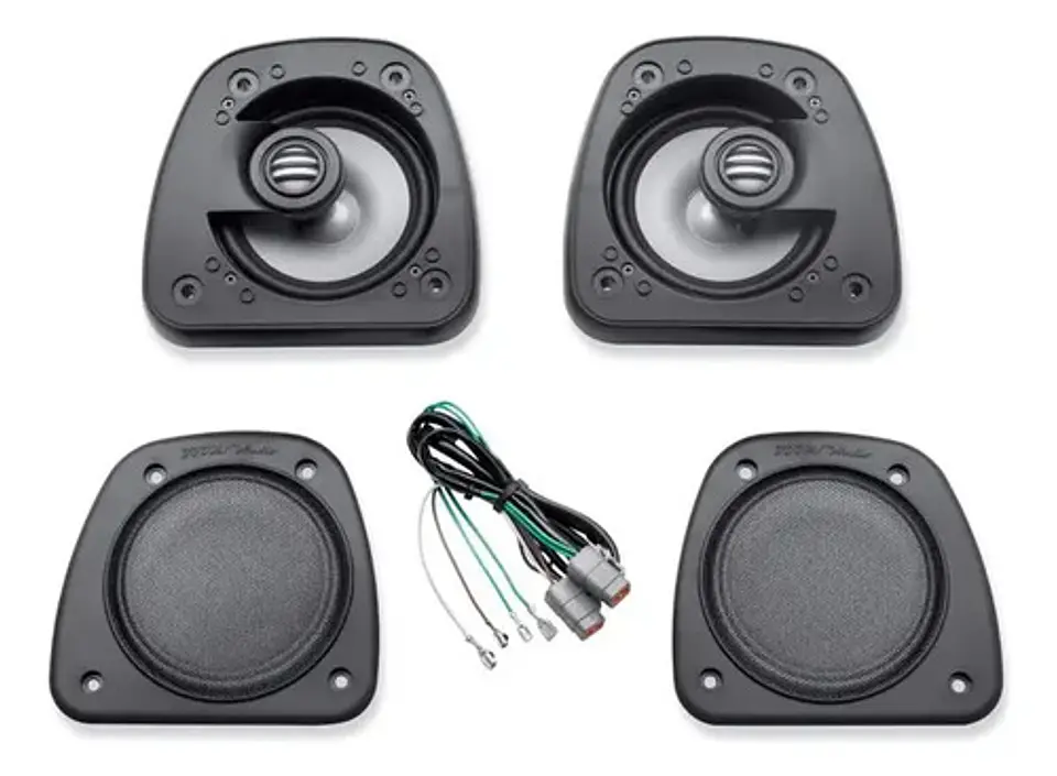 Harley-davidson Boom! Audio Fairing Lower Speaker Kit 06-13 2