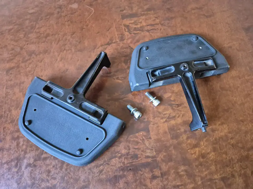 Par Plataforma Pedaleira Garupa Harley Touring 1993-2009 2