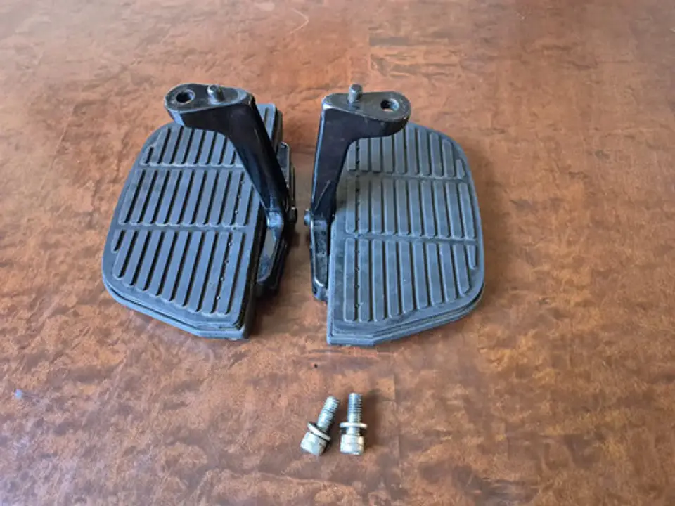 Par Plataforma Pedaleira Garupa Harley Touring 1993-2009 3