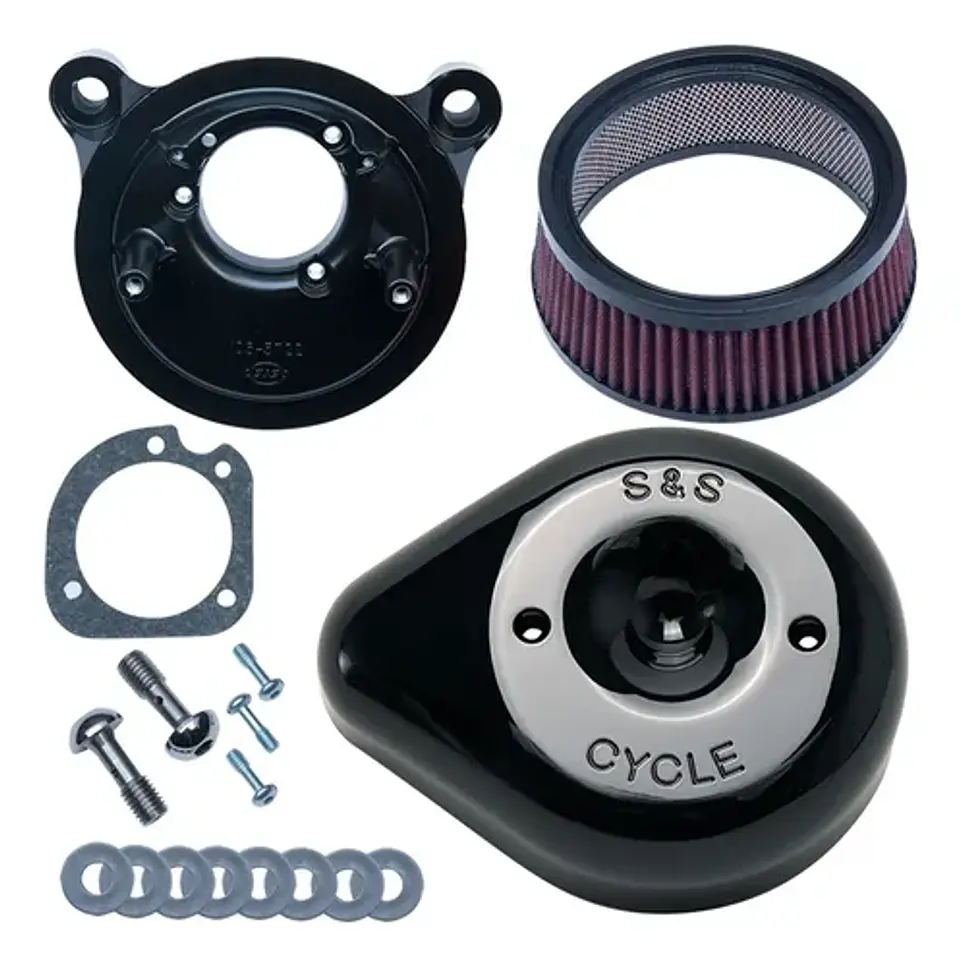 Filtro Ar S&s Cycle Teardrop Para Harley Touring 2008-2017 1