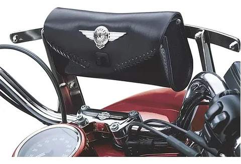 Harley-davidson Windshield Bag With Die-cast Concho
