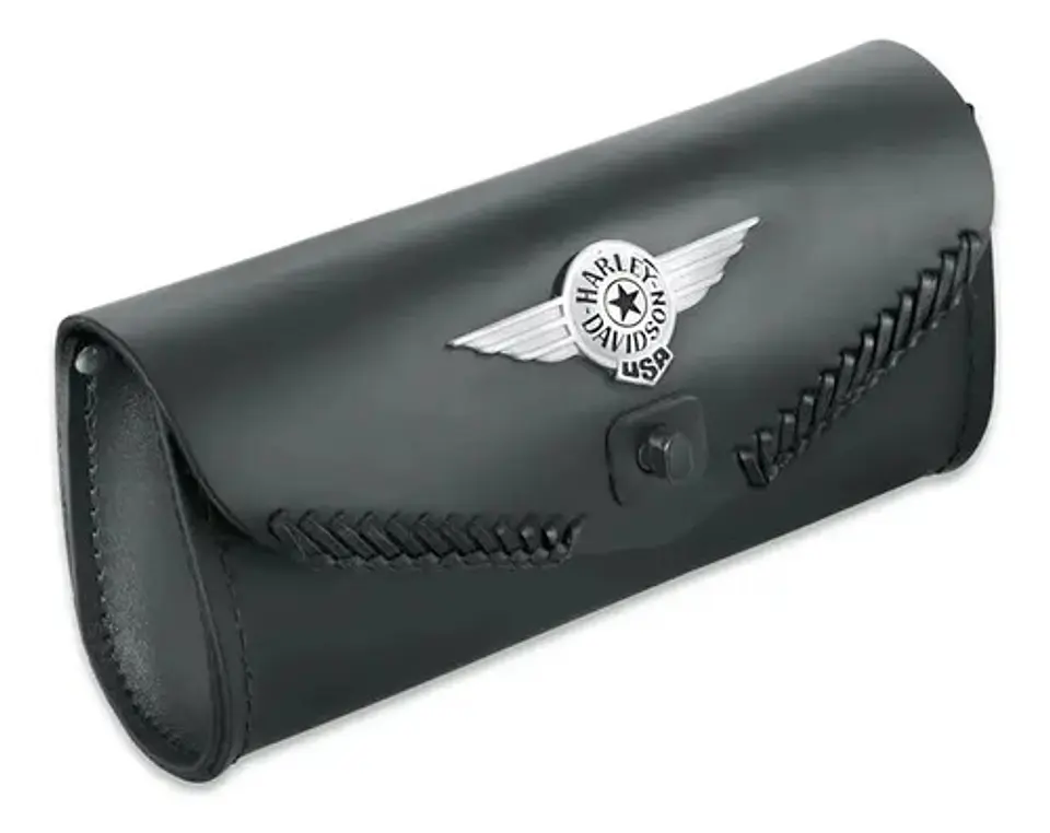 Harley-davidson Windshield Bag With Die-cast Concho 2