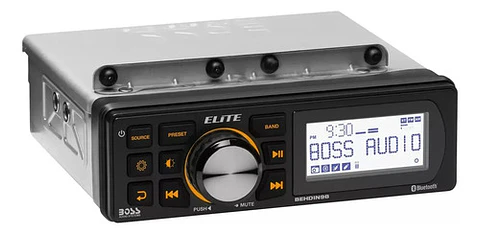 Boss Elite Radio Harley 1998-2013 Bluetooth Mp3 Am/fm