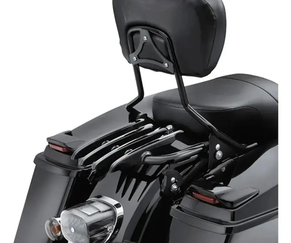 Harley-davidson Touring 09+ Stealth Detachables Two-up Rack 2
