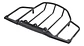 Harley-davidson Air Wing Tour-pak Gloss Black Luggage Rack - Thumbnail 1
