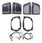 Hertz Lid Kit + Wire Harness Para Harley-davidson Touring - Thumbnail 1