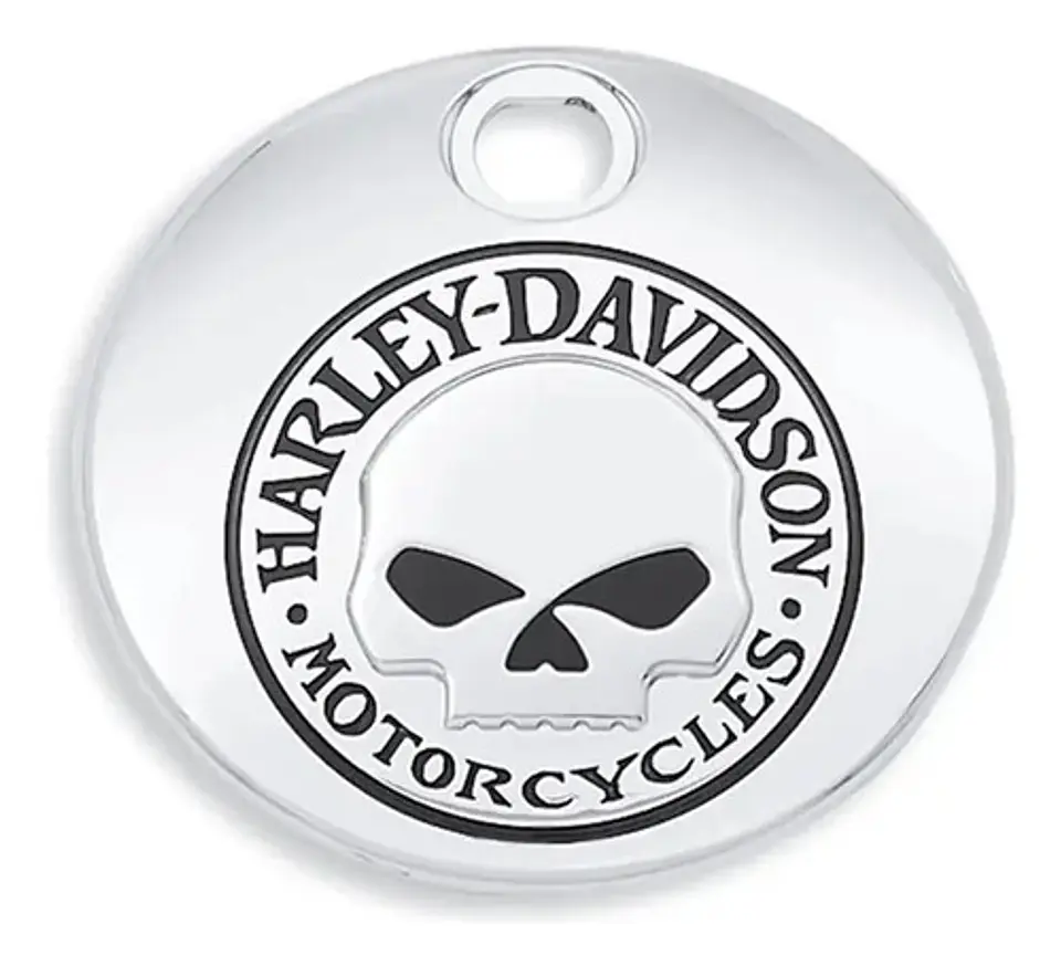Harley-davidson 1992-07 Willie G Skull Console Fuel Door 2