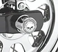 Harley-davidson 08-25 Willie G Skull Rear Axle Nut Covers - Thumbnail 1