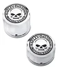 Harley-davidson 08-25 Willie G Skull Rear Axle Nut Covers - Thumbnail 2