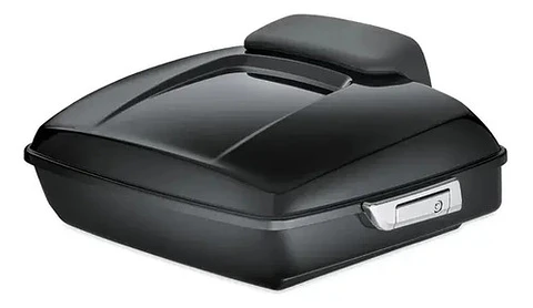 Harley-davidson 2014+ Chopped Tour-pak Luggage - Vivid Black