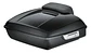 Harley-davidson 2014+ Chopped Tour-pak Luggage - Vivid Black - Thumbnail 1