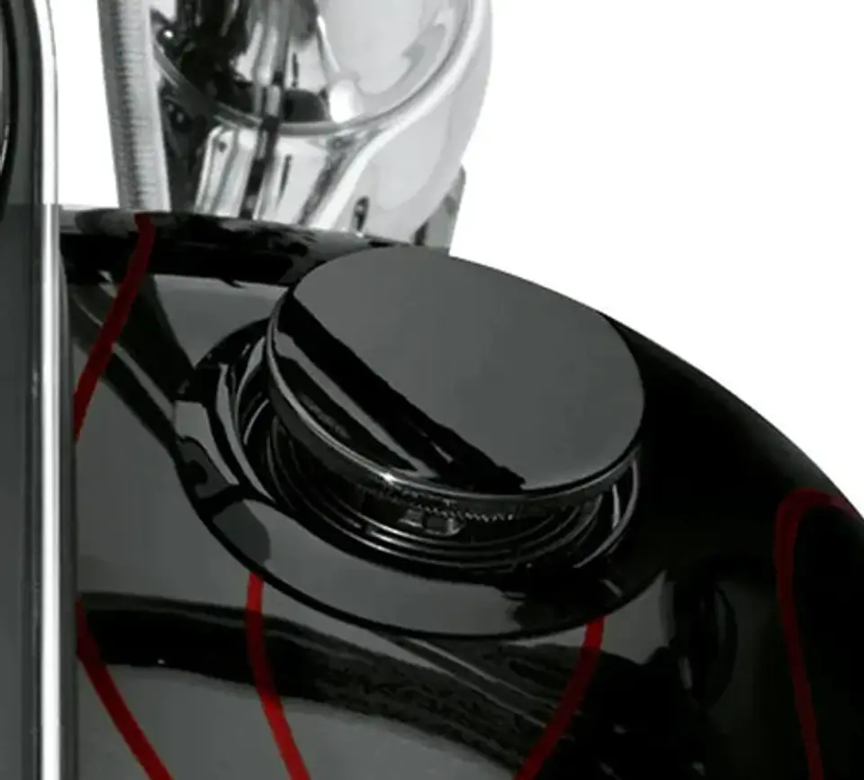 Harley-davidson Dyna 09-17 Flush-mount Fuel Cap N Gauge Kit 3