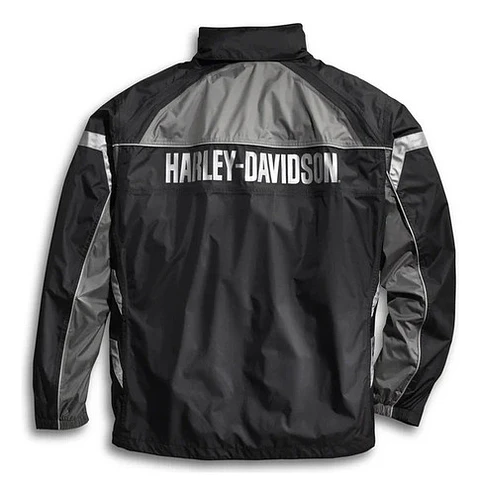 Harley-davidson Capa Men's Reflective Rainsuit Tall