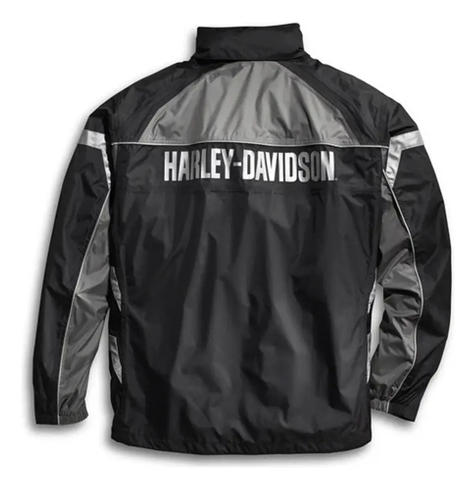 Harley-davidson Capa Men's Reflective Rainsuit Tall 2