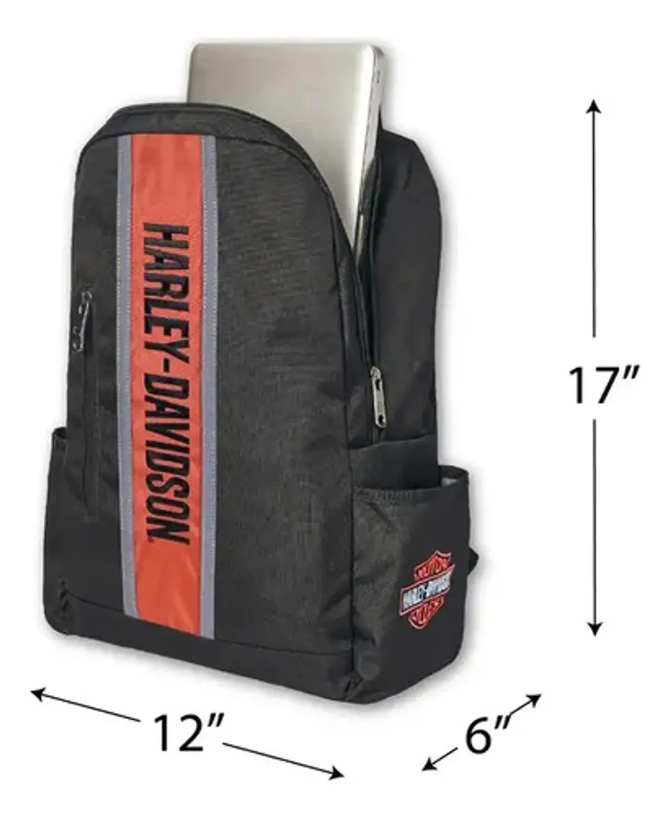 Harley-davidson Sport Stripe Backpack 98225-25lx 4