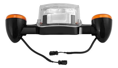Tcmt Lanterna Traseira Led + Setas Para Harley Low Rider