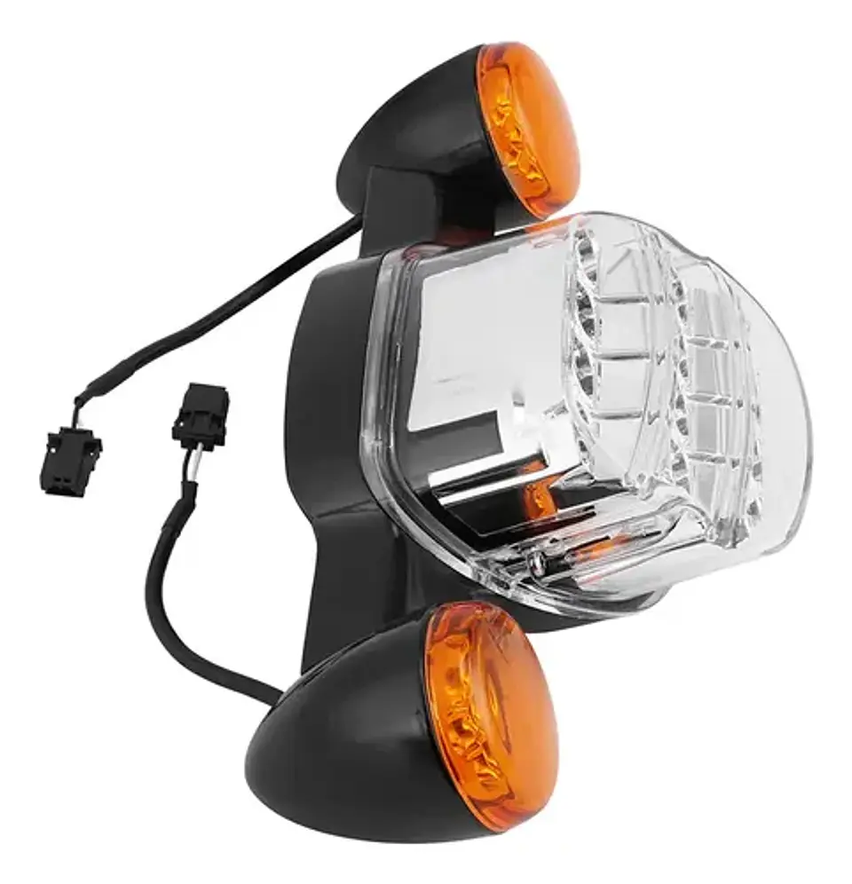Tcmt Lanterna Traseira Led + Setas Para Harley Low Rider 3
