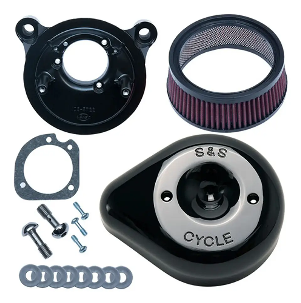 S&s Cycle Filtro Ar Teardrop Harley-davidson Dyna 04-17 1
