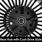 Fat Spoke Wheels Rims For Harley-davidson Touring 2009-24 - Thumbnail 5