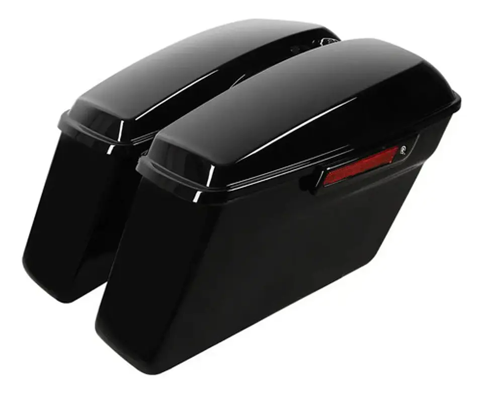 Hard Saddlebags + Supports Para Harley-davidson Softail 2