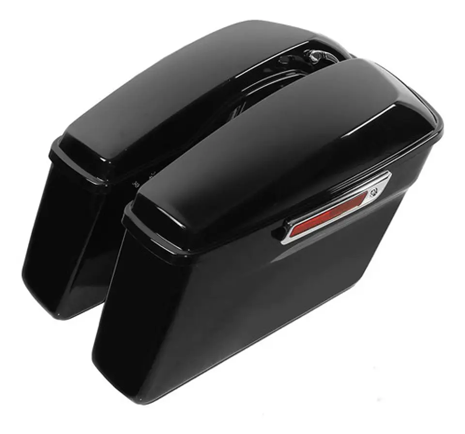 Hard Saddlebags + Supports Para Harley-davidson Softail 11