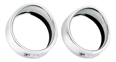 Harley-davidson Visor Style Passing Lamp Trim Ring 69732-05