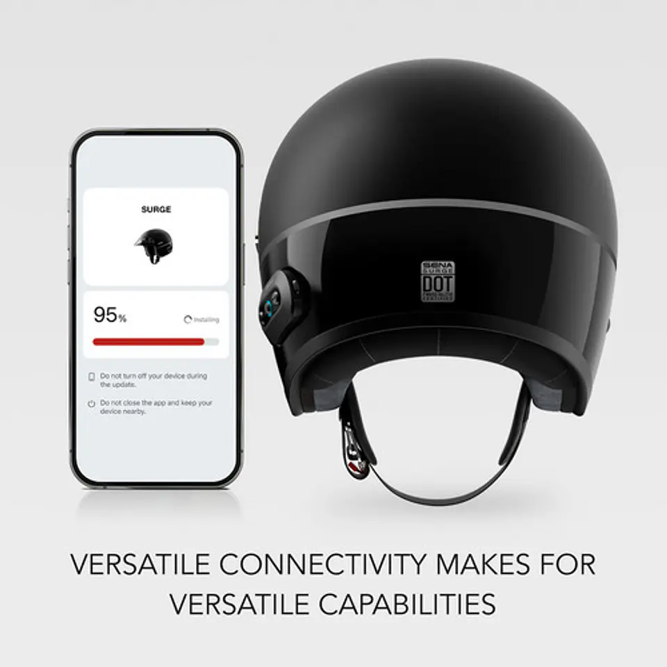 2025 Sena Surge Smart Helmet Bluetooth 11