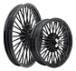 Roda Fat Spoke 19x2.5 + 16x3 Para Harley-davidson Sportster - Thumbnail 1