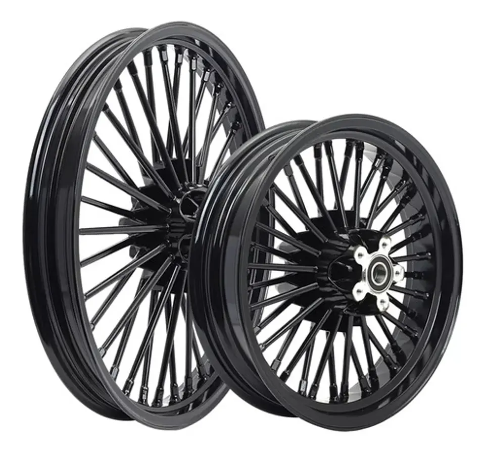 Roda Fat Spoke 19x2.5 + 16x3 Para Harley-davidson Sportster 1