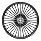 Roda Fat Spoke 19x2.5 + 16x3 Para Harley-davidson Sportster - Thumbnail 2
