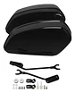 Tcmt Saddlebags + Brackets For Harley-davidson Low Rider - Thumbnail 1