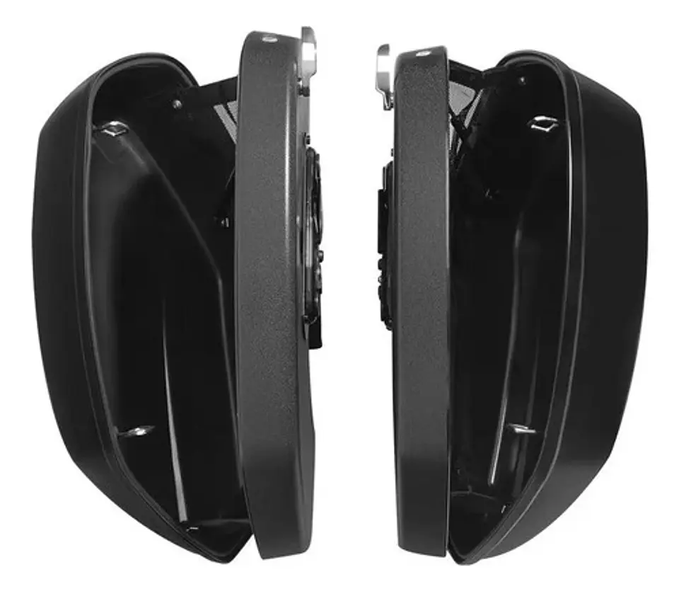 Tcmt Saddlebags + Brackets For Harley-davidson Low Rider 3