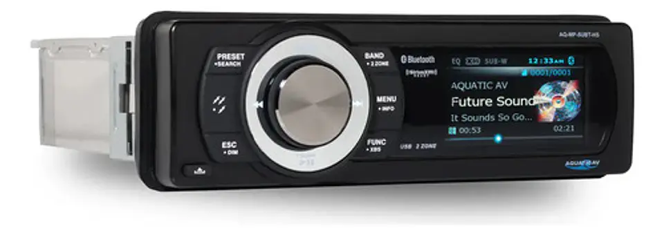 Aquatic Av Radio Mp5+ Stereo For Harley-davidson 1998-2013 2
