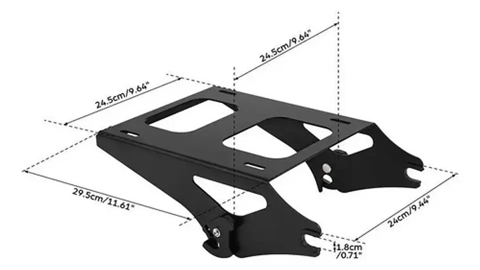 Tcmt Detachable Two-up Docking Harley-davidson Touring 5