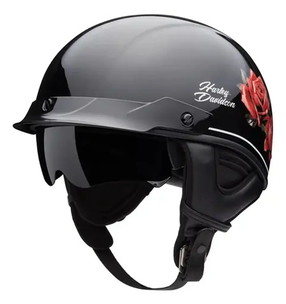 Harley-davidson Busby Ultra-light Sun Shield J03 1/2 Helmet 6