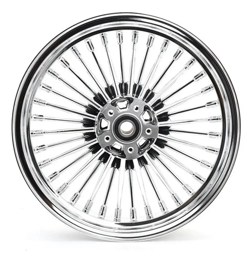 Fat Spoke Wheel Set 16 X 3,5 Harley-davidson Chrome 4