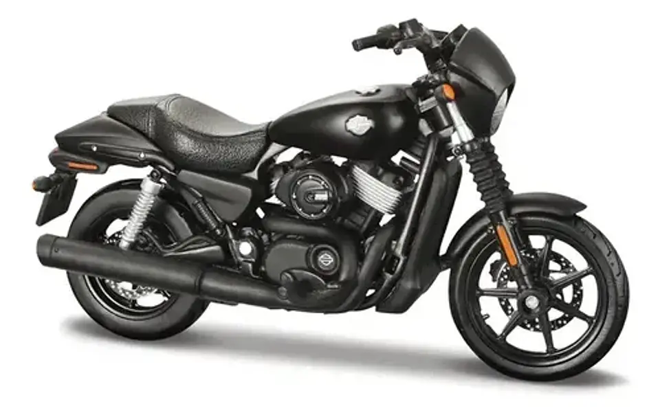 Harley-davidson 1:18 Scale Diecast Motorcycle Series Set 3
