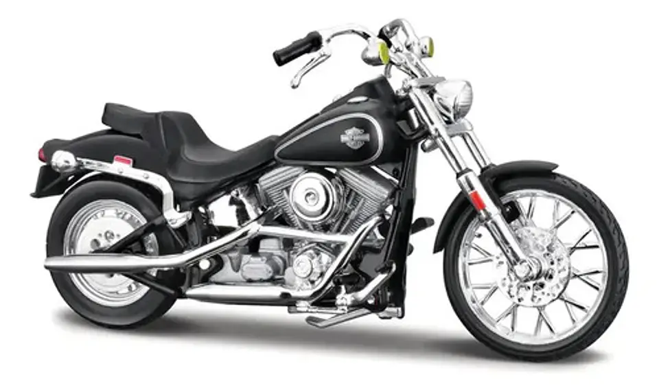 Harley-davidson 1:18 Scale Diecast Motorcycle Series Set 6